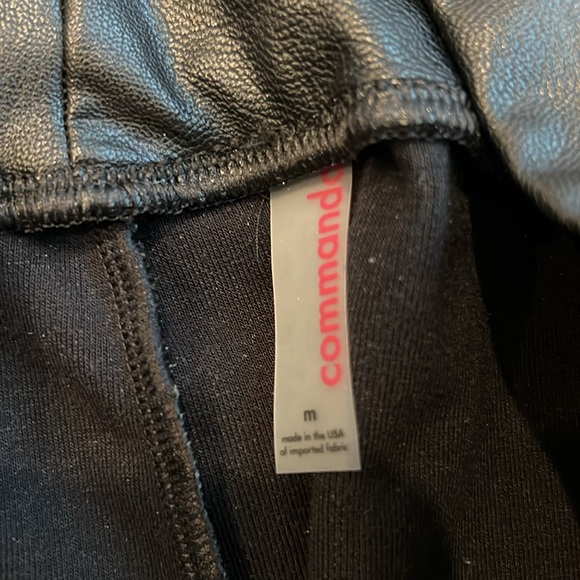 Commando faux leather jogger - black - size medium - Picture 2 of 3